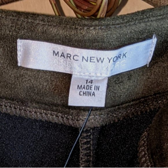 MARC New York Emerald Green Crop Pants_Size 14 - Picture 7 of 10